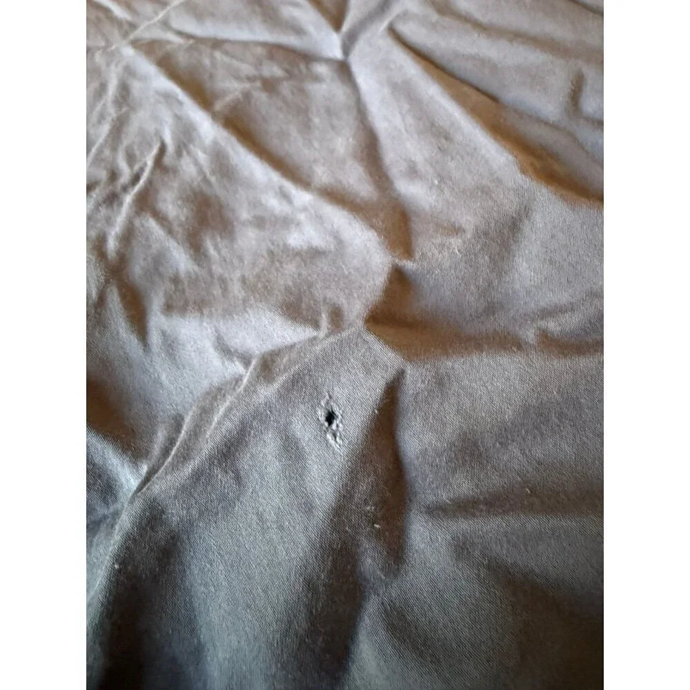 Liz Claiborne 100% Pima cotton standard size purple (2) pillow covers